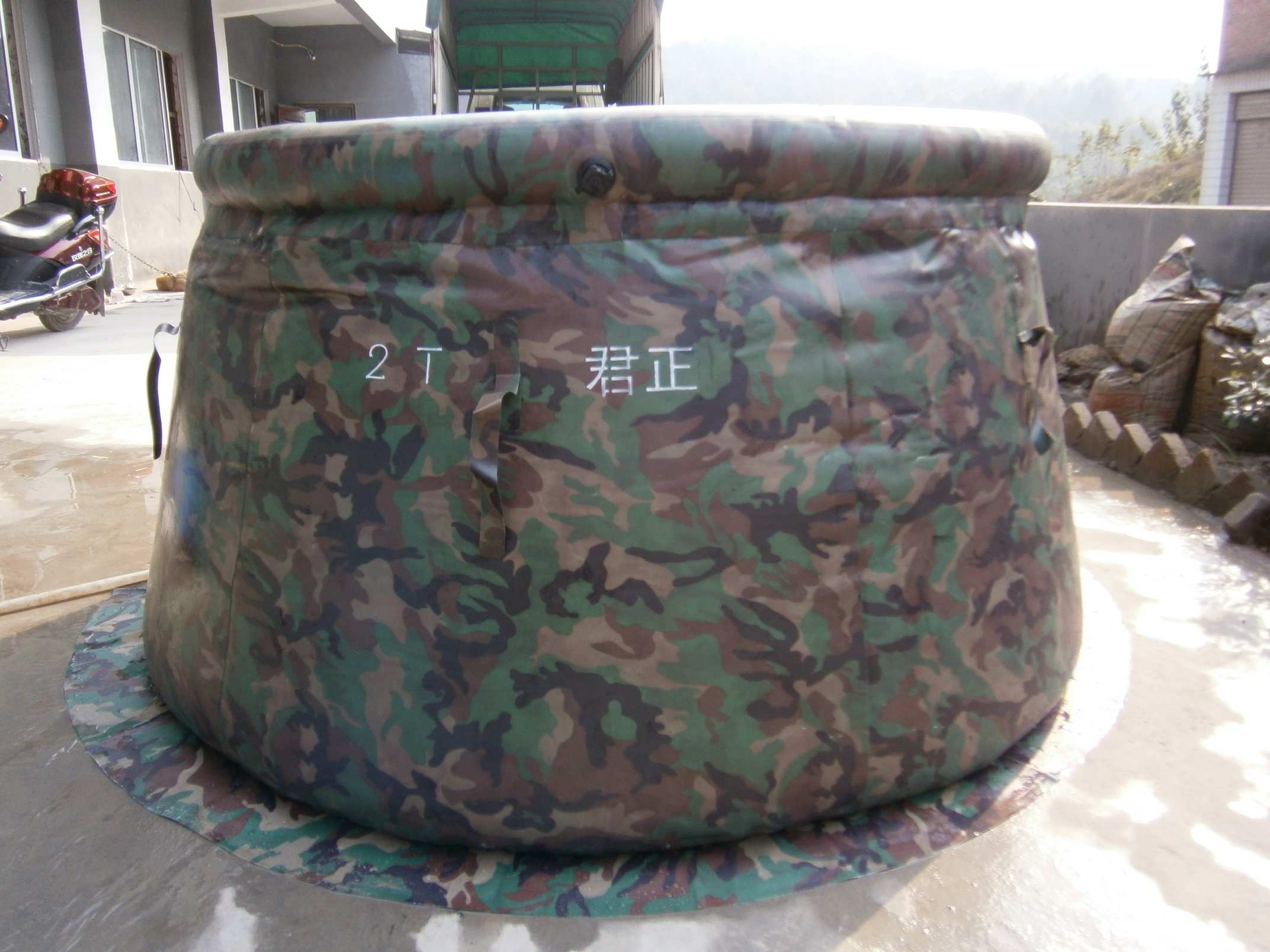 便携式软体蓄水罐安装步骤_便携式软体蓄水罐使用方法_移动软体贮水池