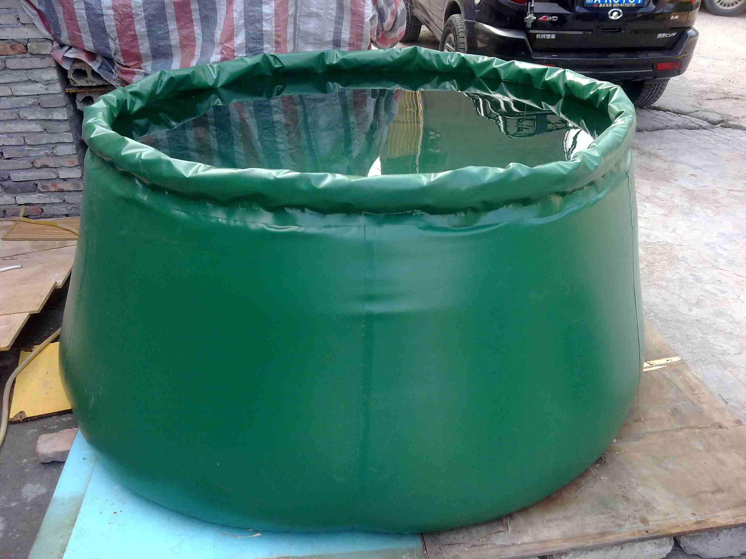 折叠式蓄水池_折叠池蓄水式安装图_折叠储水