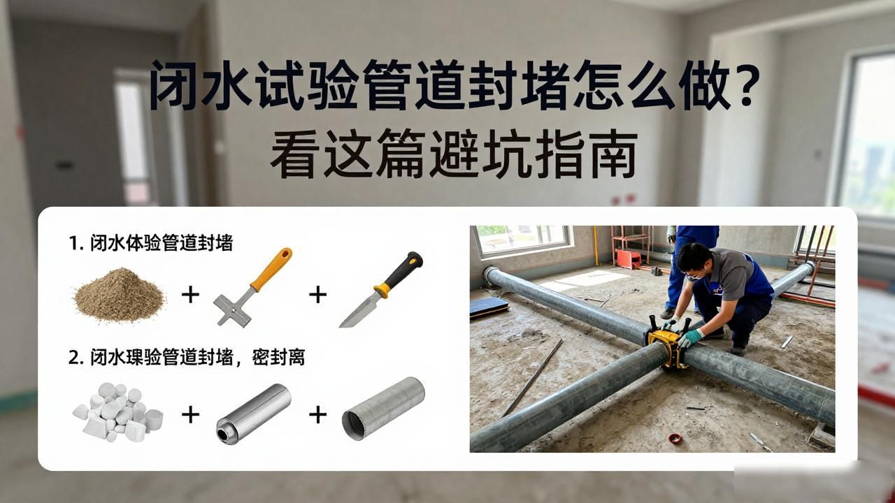 闭水试验管道封堵_管道闭水试验的步骤方法_管道做闭水试验怎样封堵