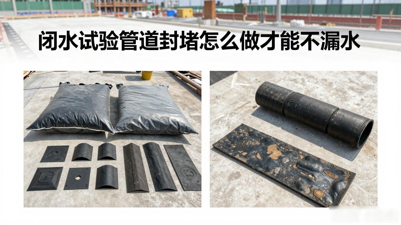 管道做闭水试验怎样封堵_管道闭水试验演示_闭水试验管道封堵