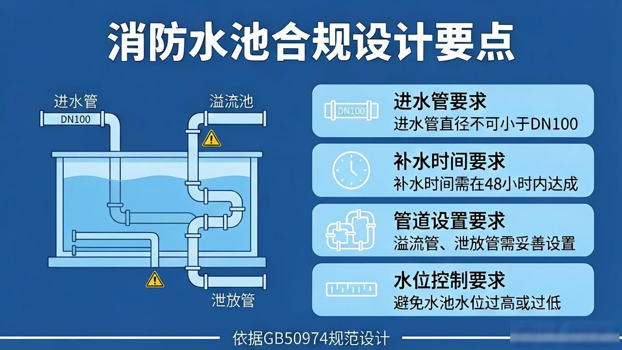 消防水池_水池消防车取水口_水池消防工程施工方案