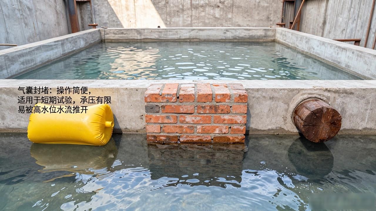 管道闭水试验规范要求_闭水试验管道封堵_管道闭水试验多长时间